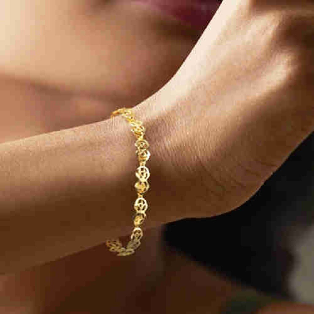22Kt Gold Chain Bracelet