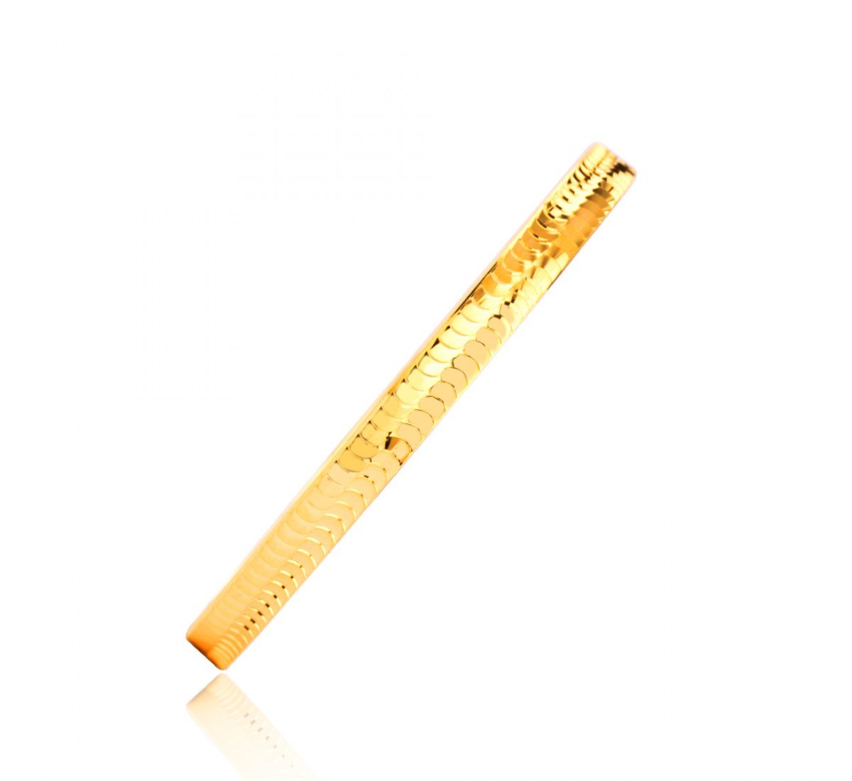 Engraved Agnim Gold Bangles