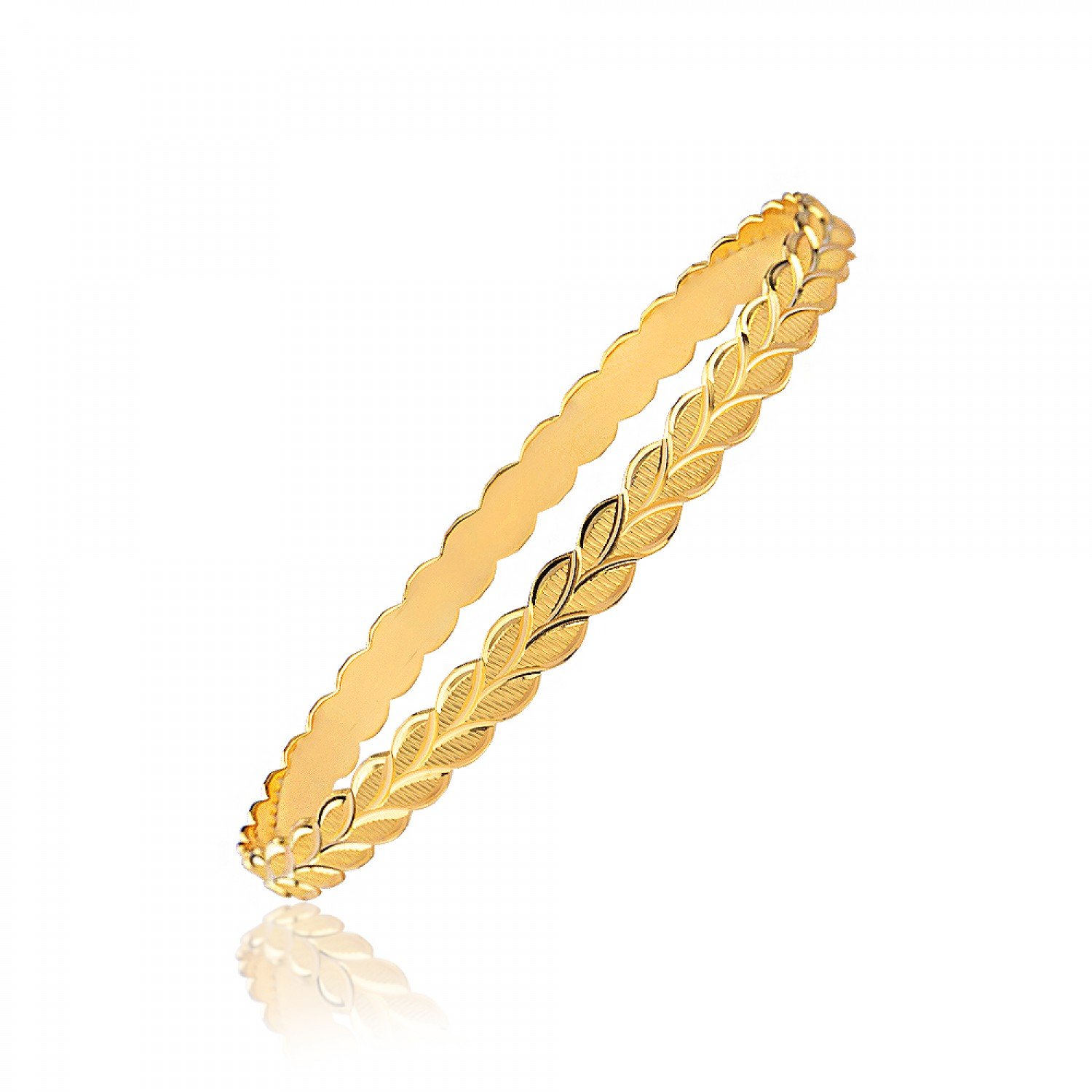 Glisten Superb Gold Bangles