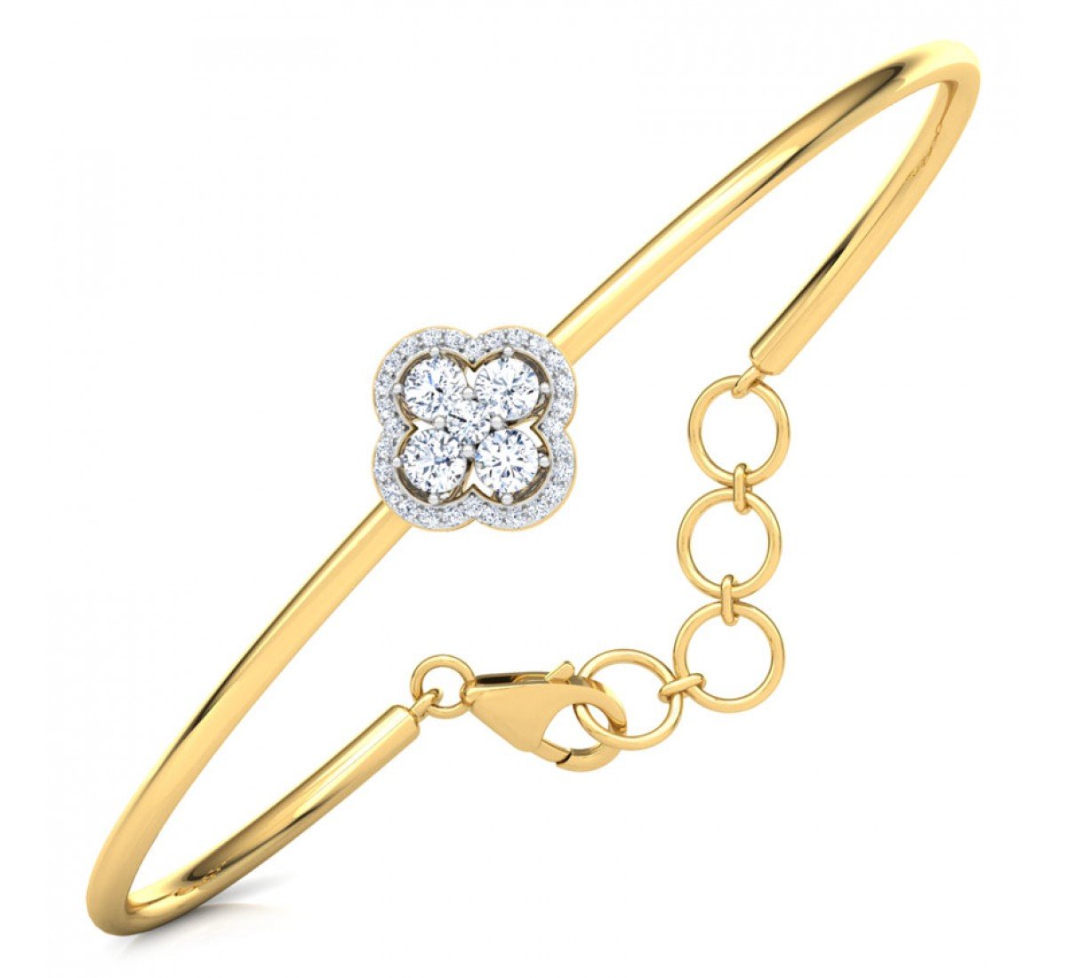 Glimmering Gala Diamond Bracelet