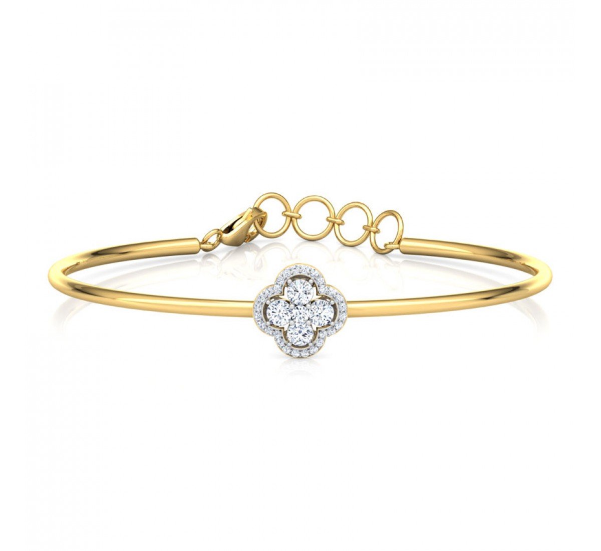 Glimmering Gala Diamond Bracelet