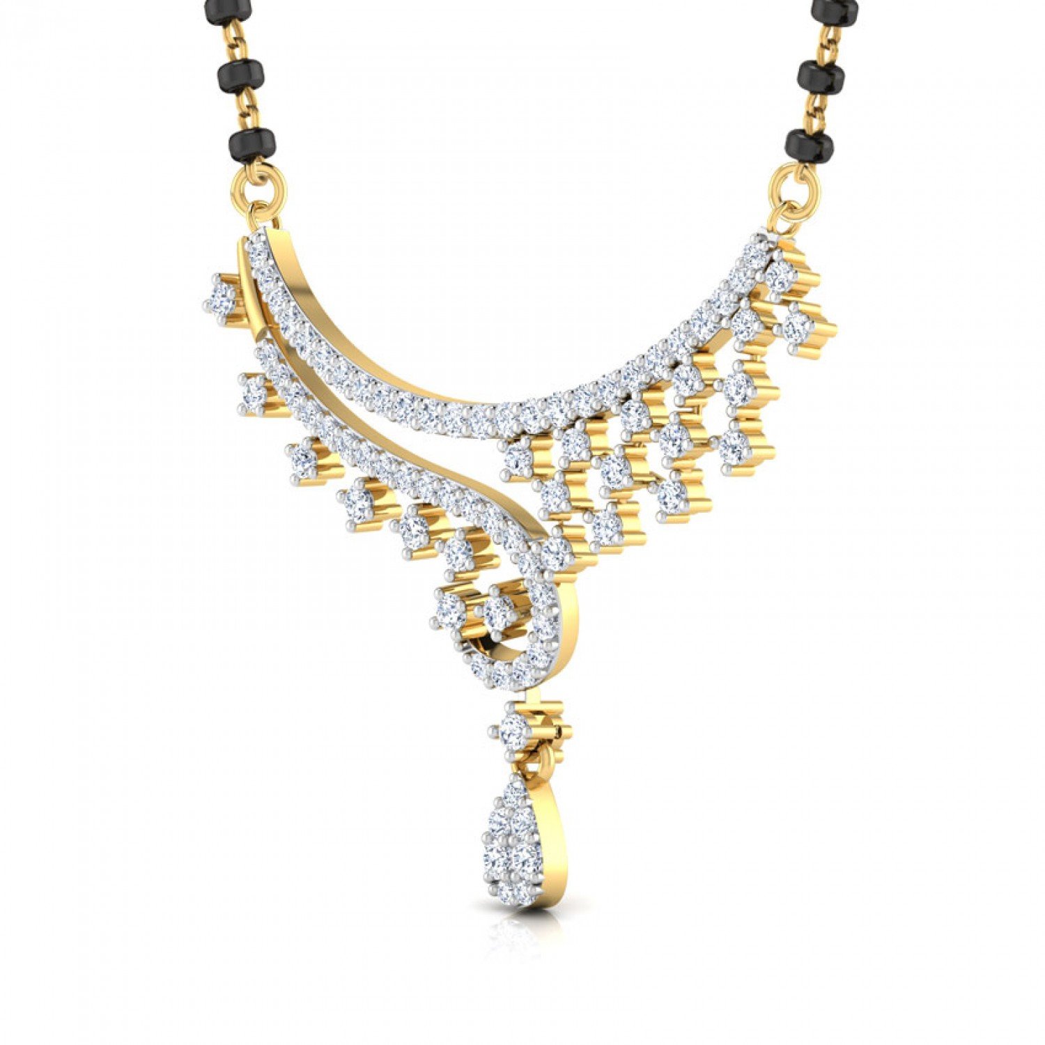 Quellara Diamond Mangalsutra