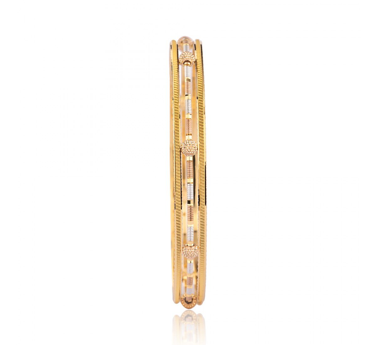 Elysian Spherical Gold Bangles