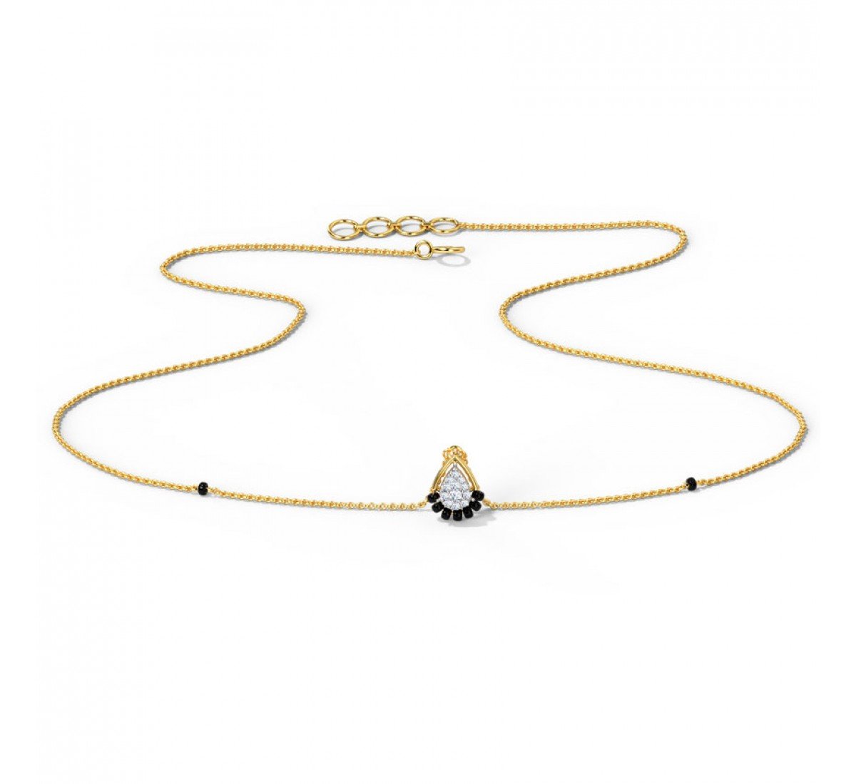 Quiverix Diamond Mangalsutra