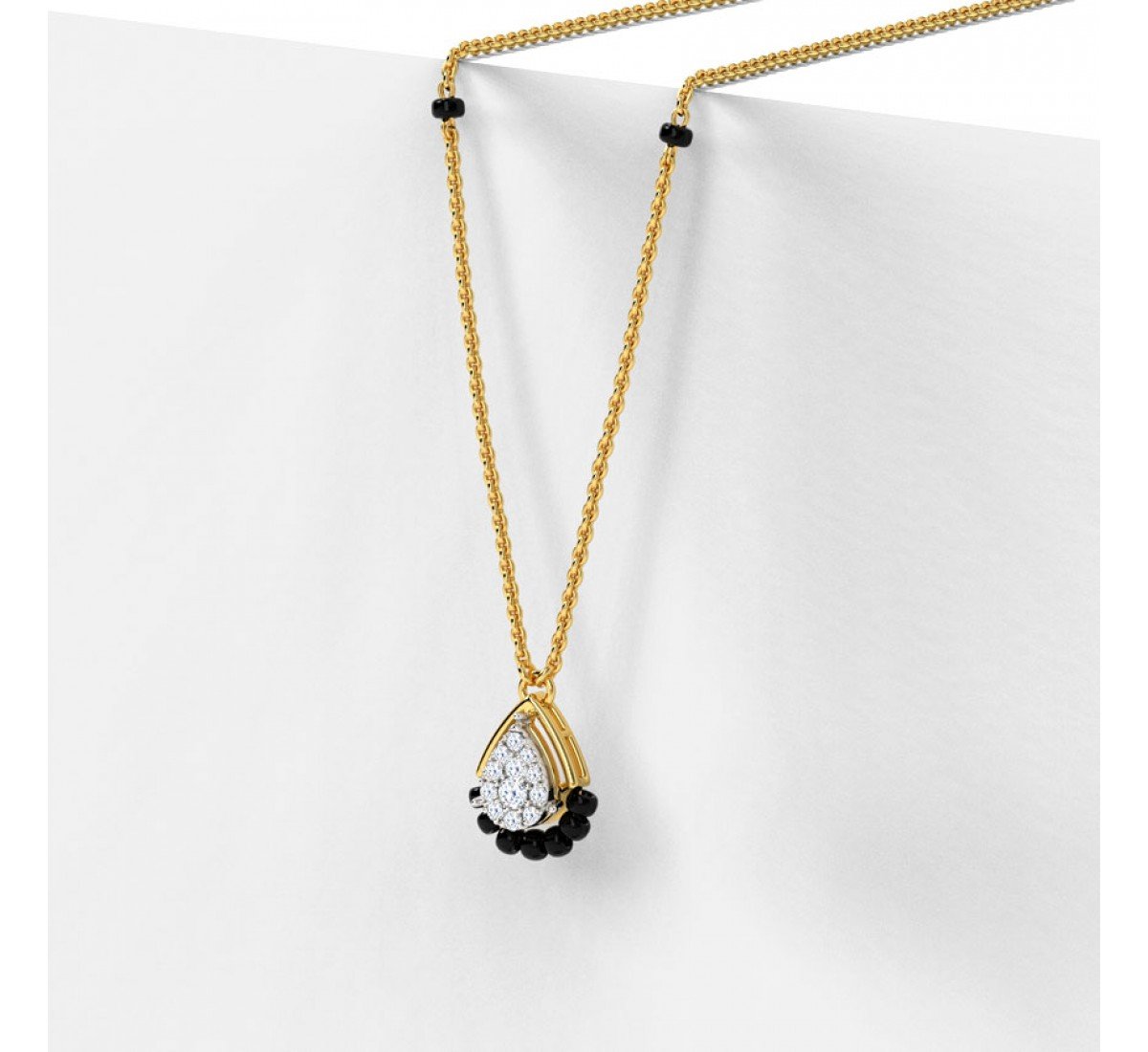 Quiverix Diamond Mangalsutra