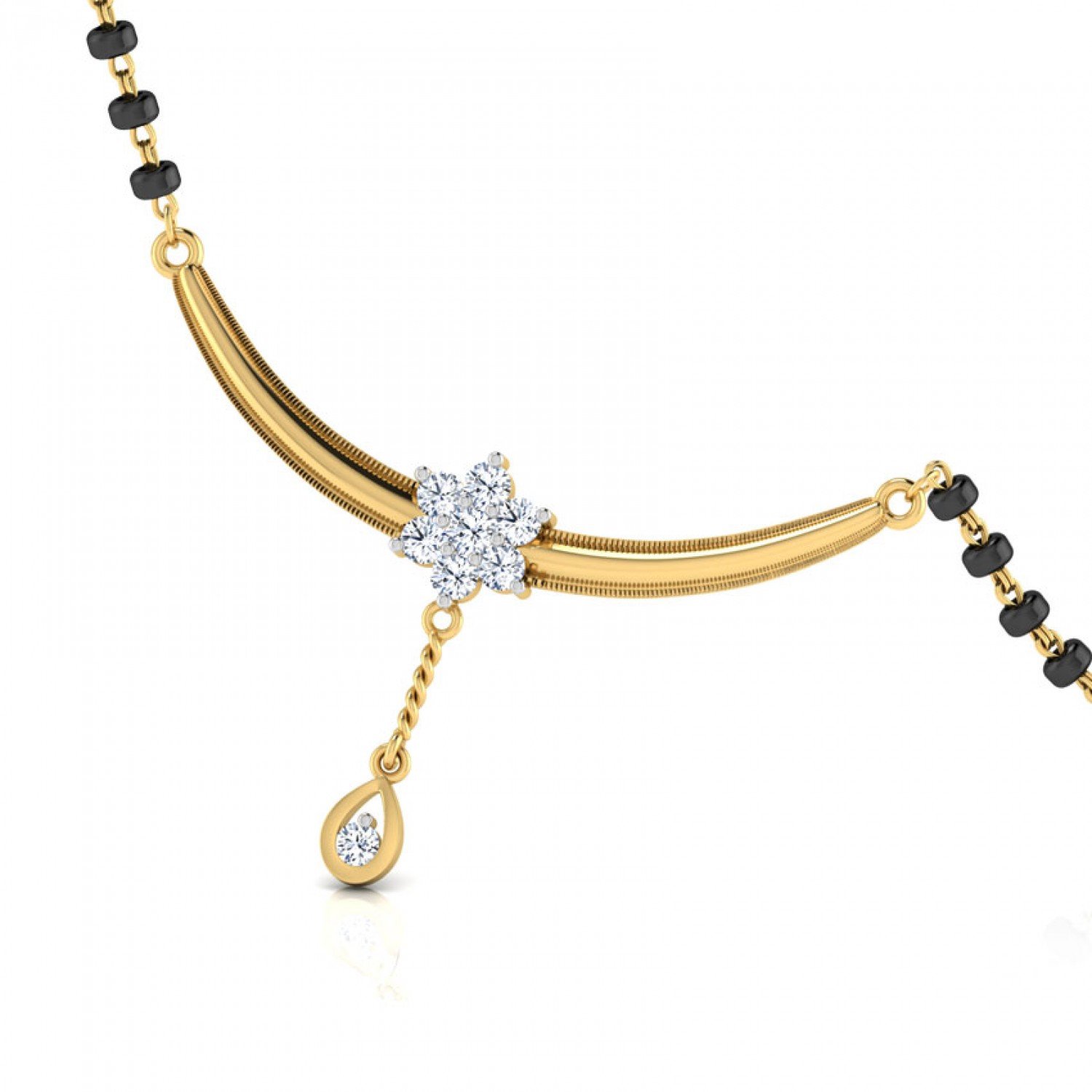 Ponderize Diamond Mangalsutra