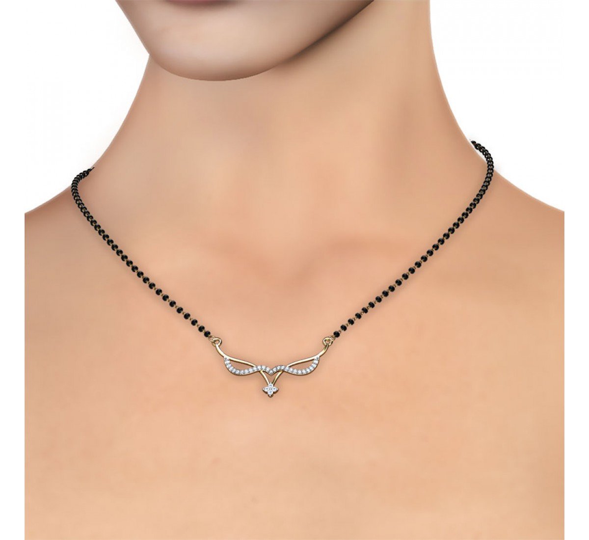 Quaintara Diamond Mangalsutra