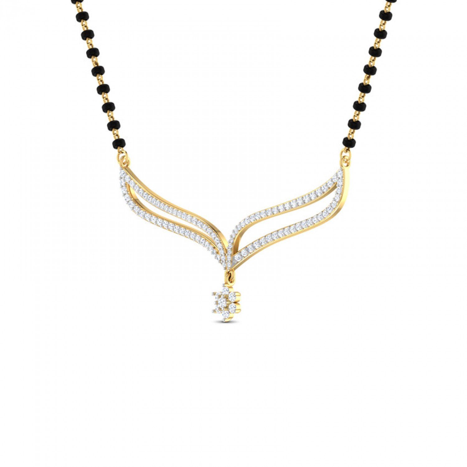 Prismify Diamond Mangalsutra
