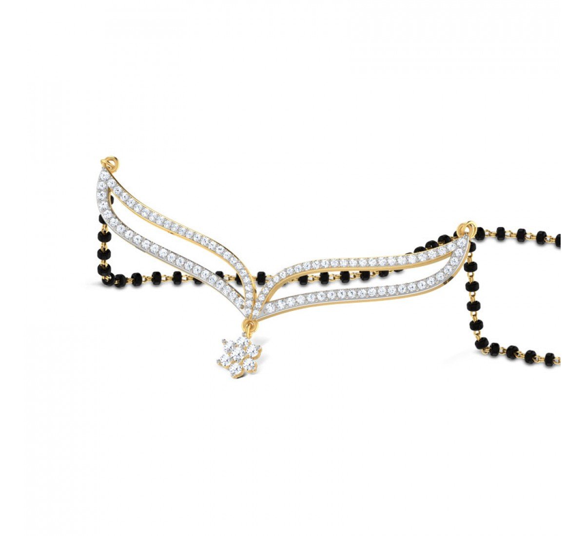 Prismify Diamond Mangalsutra