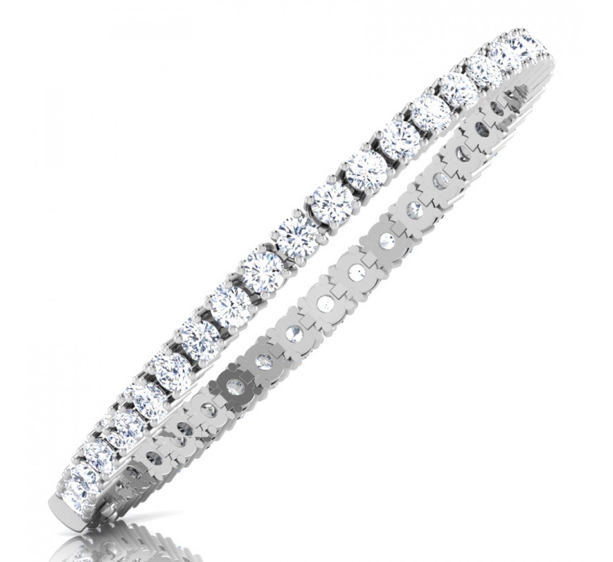 Flicker Hexagon Diamond Bracelet