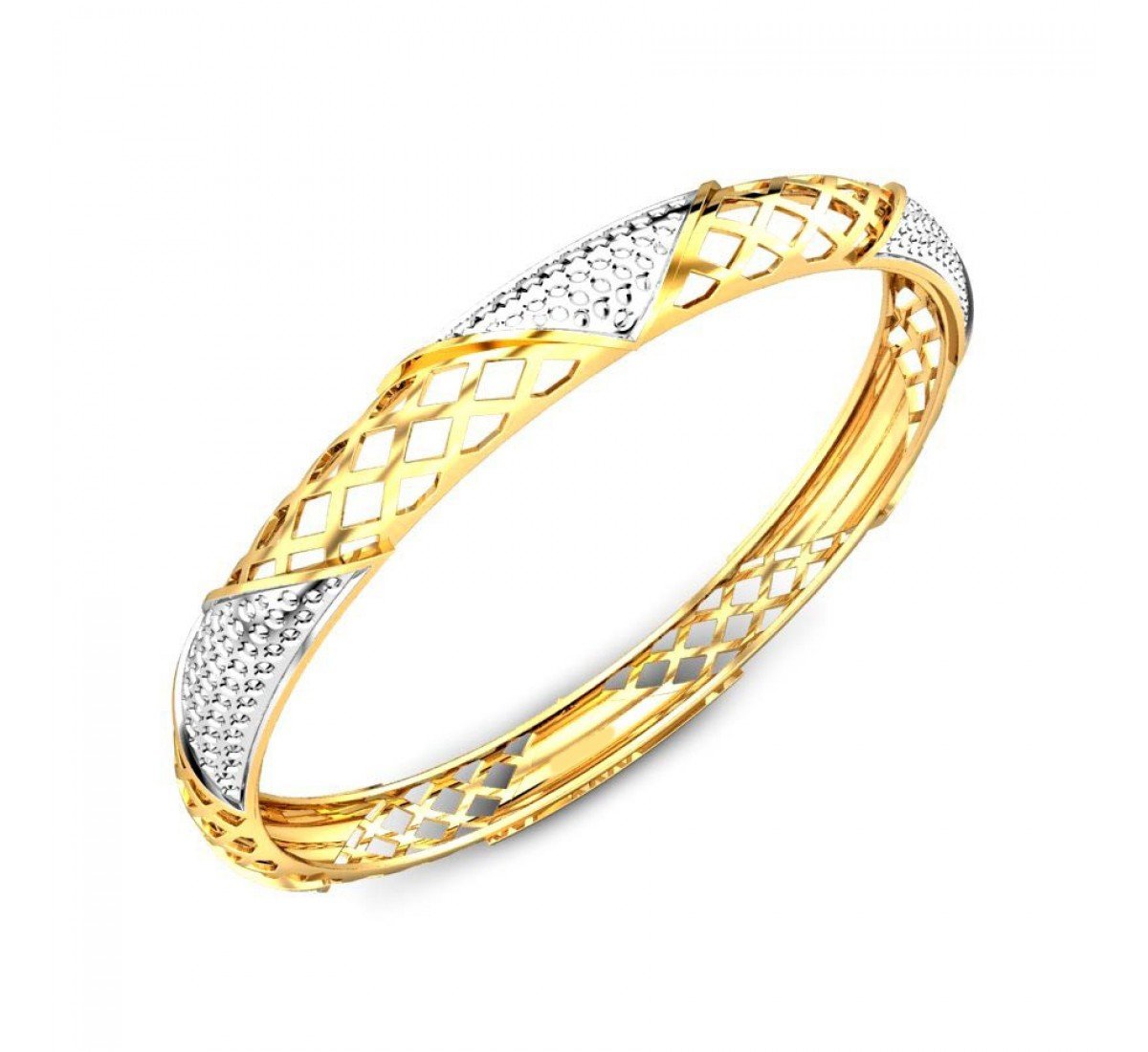 Zebra Hiranam Gold Bangles