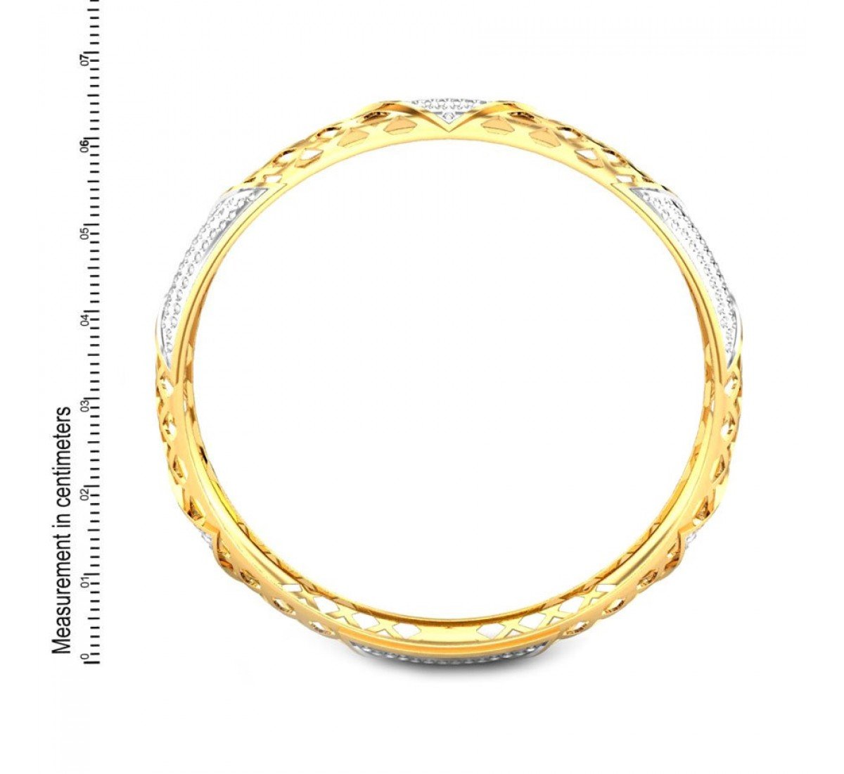 Zebra Hiranam Gold Bangles