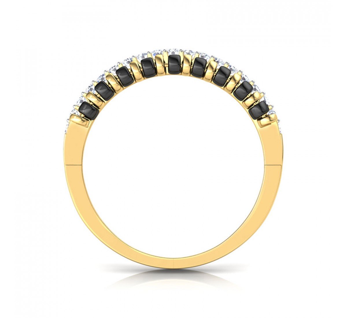 Corazon Mangalsutra Diamond Ring