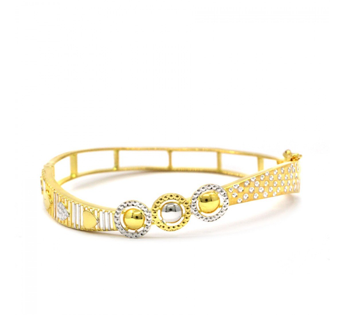 Kissed Armlets Gold Bangles