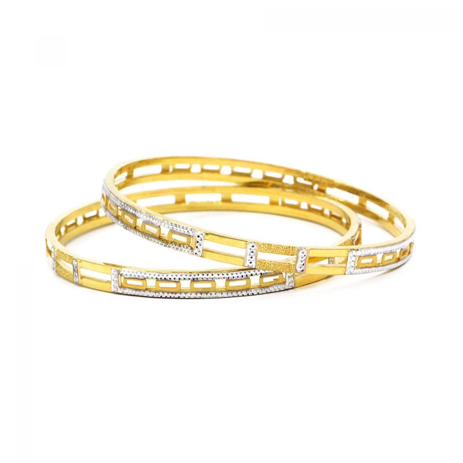 Remya Spellbinding Gold Bangles