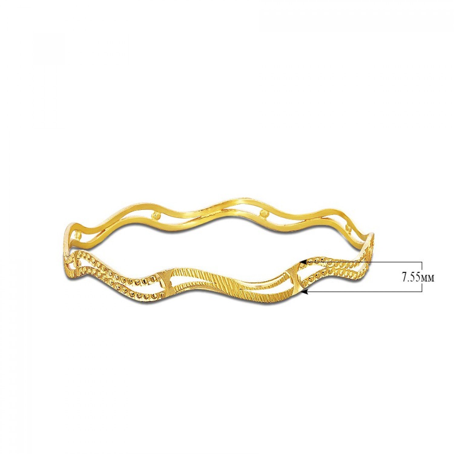 Innovation Gold Bangles