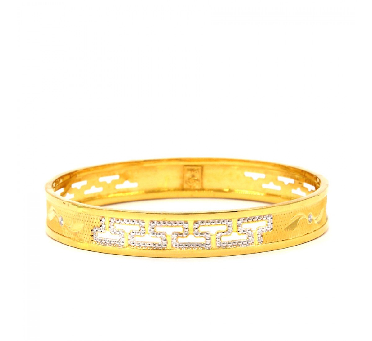 Zig Zag Exquisite Gold Bangles