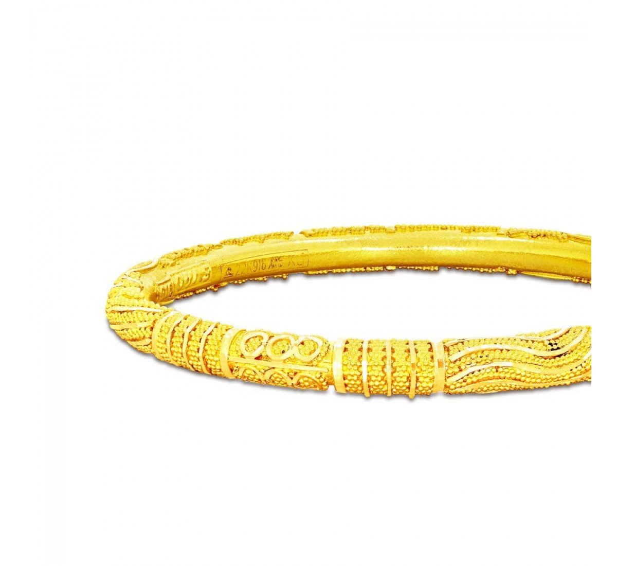 Curvaceous Glorious Gold Bangles