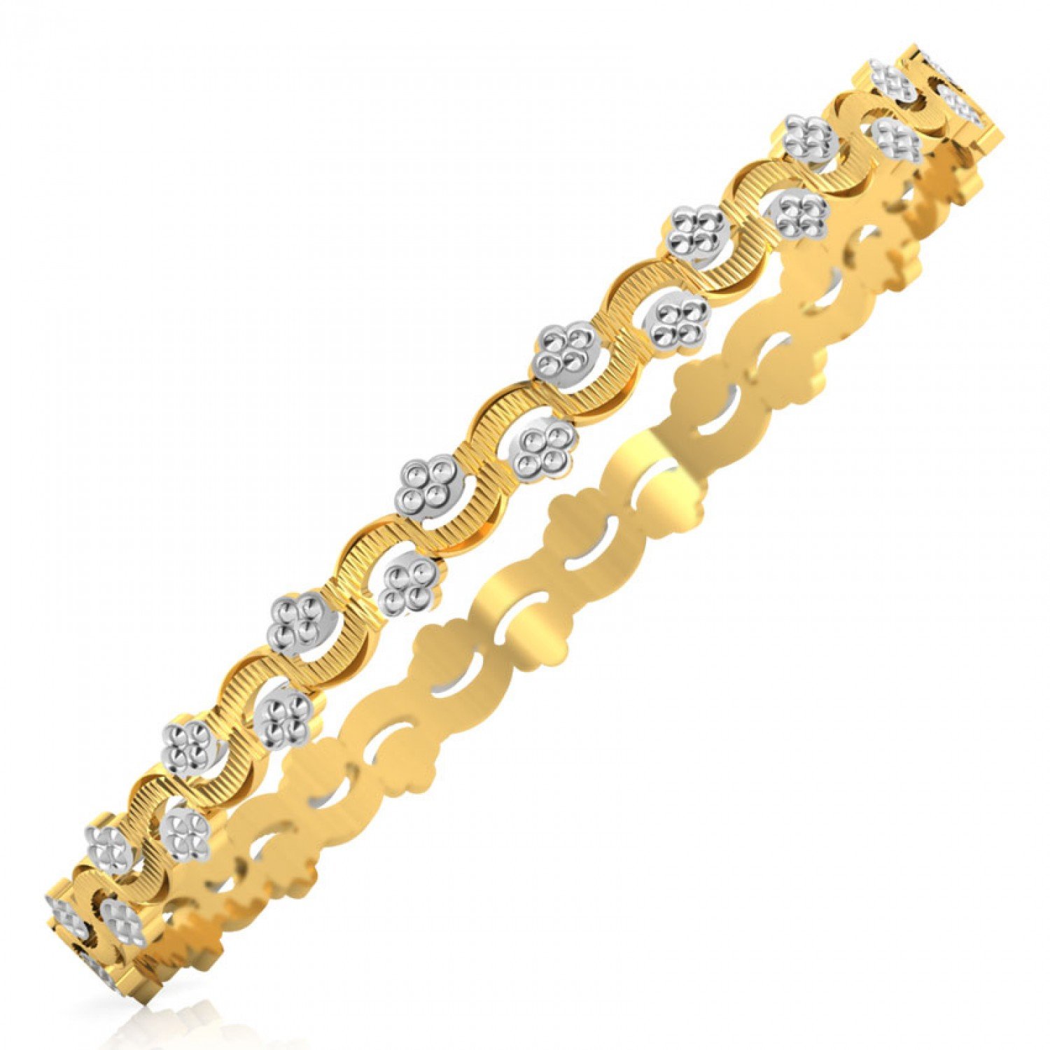 Petite Jessy Gold Bangles
