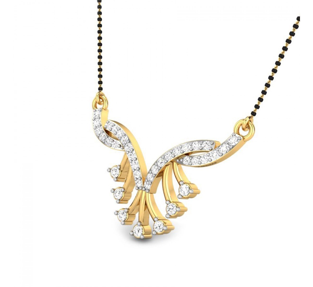 Arcane Diamond Mangalsutra