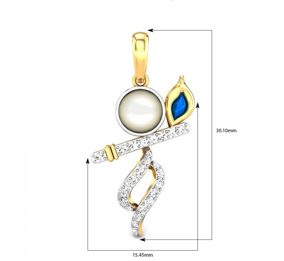 Kanha Diamond Pendant