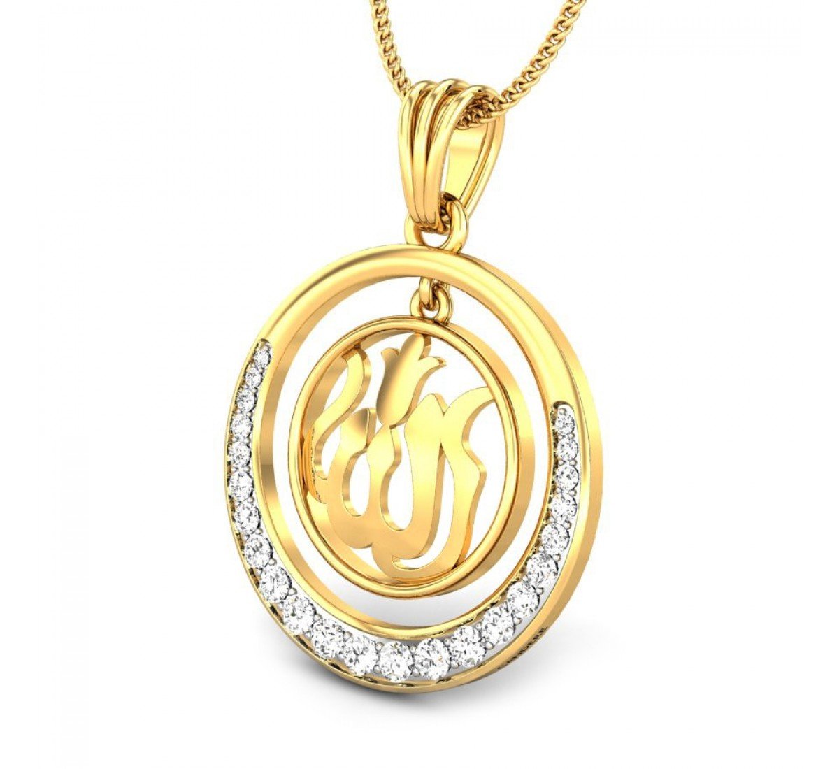 Diamond Essence of Al Adl Pendant
