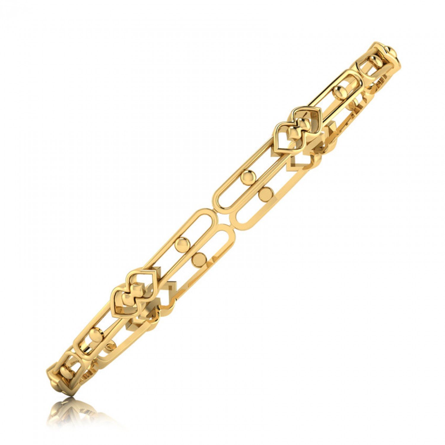 Mesmerizing Nivara Gold Bangles
