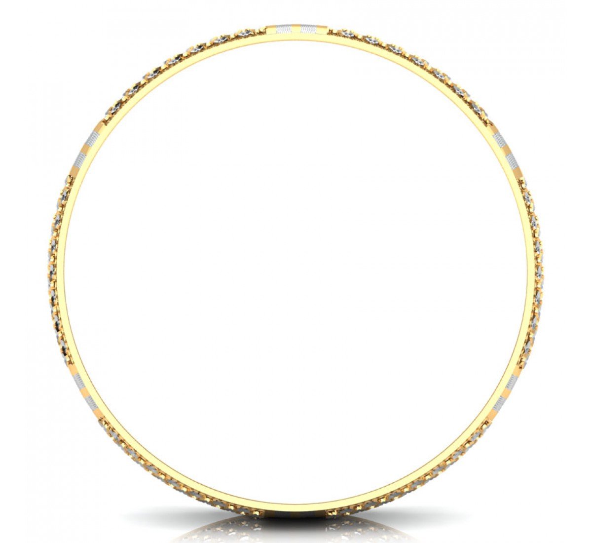 Faceted Amarbel Gold Bangles
