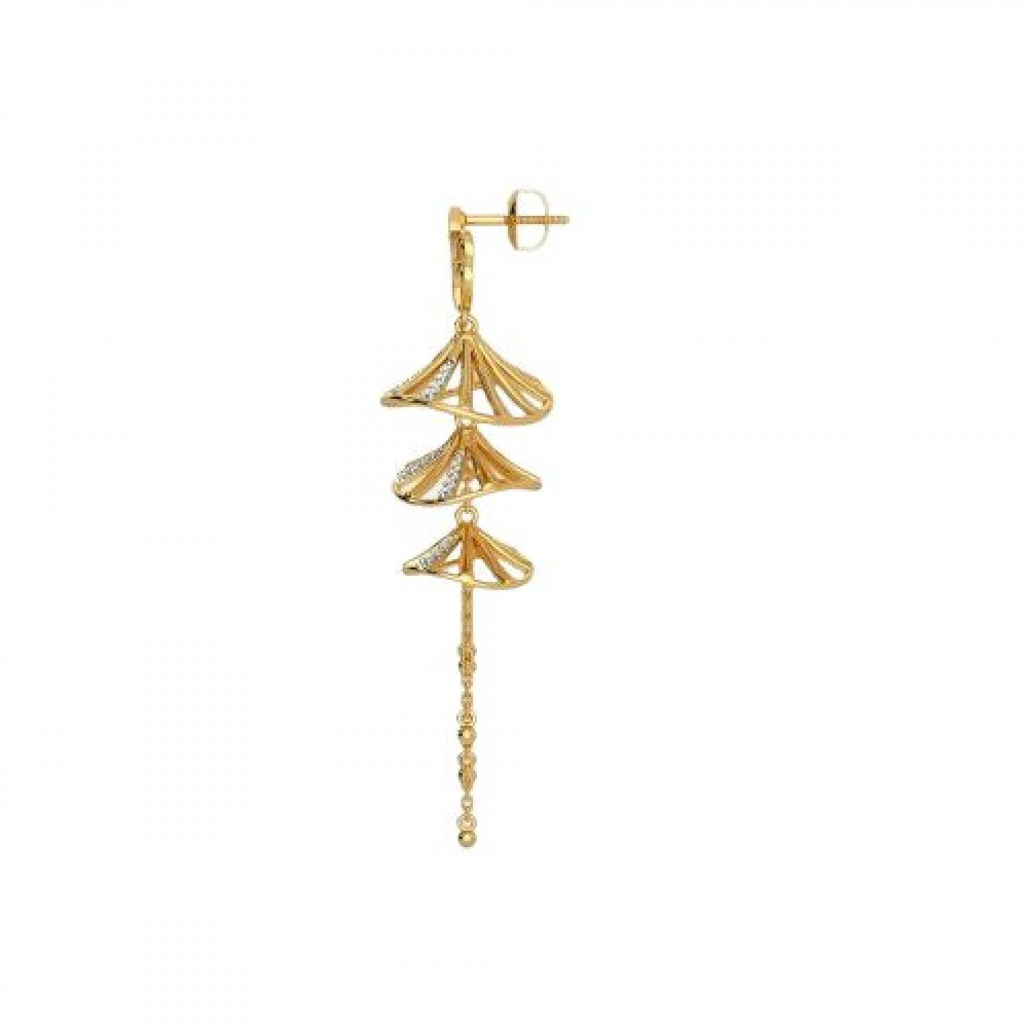 Solar Aryah Diamond Jhumkas