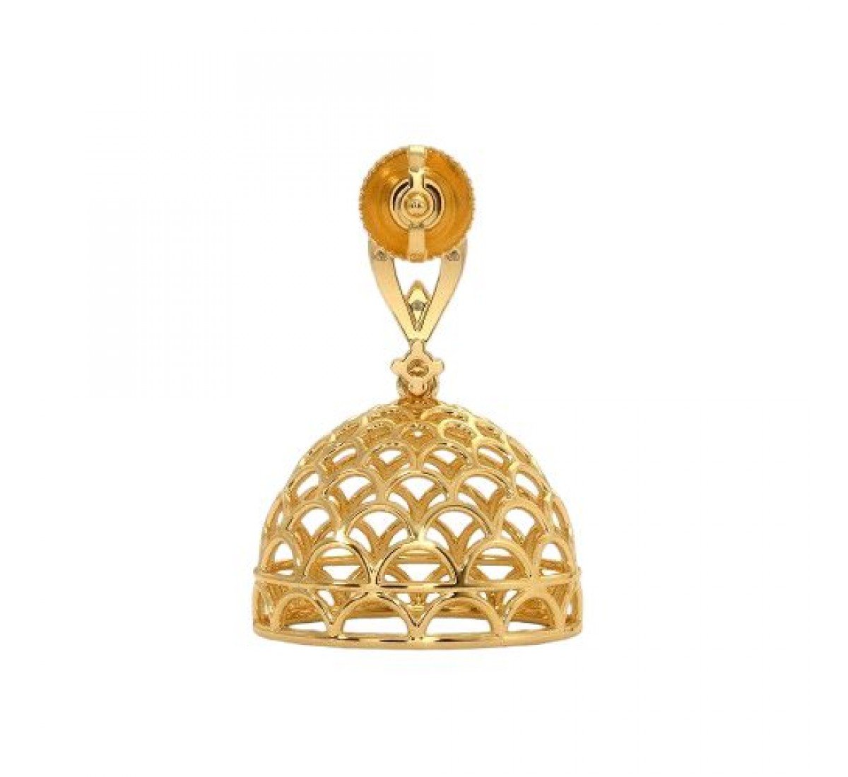 Frosted Punita Diamond Jhumkas
