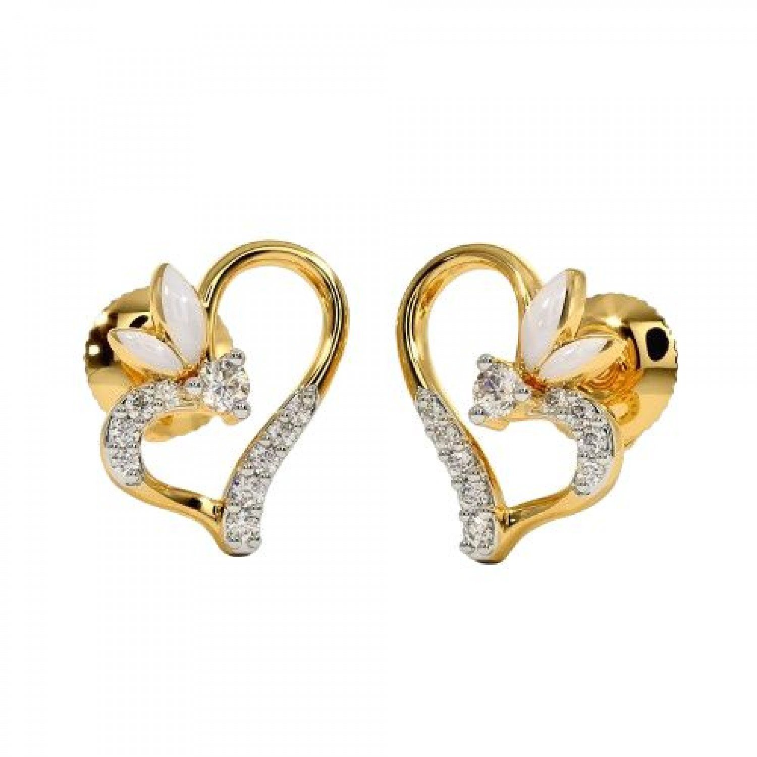 Precise Diamond Earrings