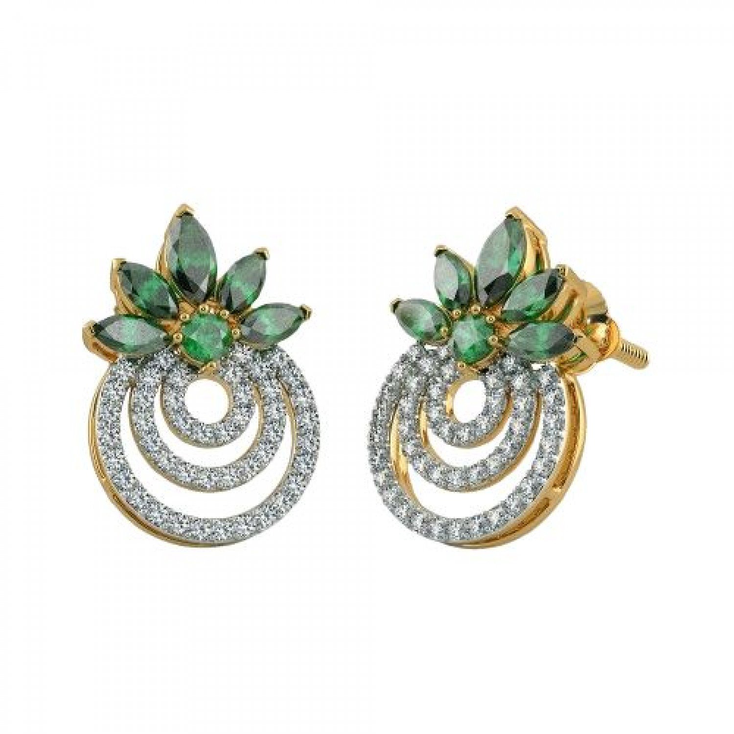 Fringe Diamond Earrings