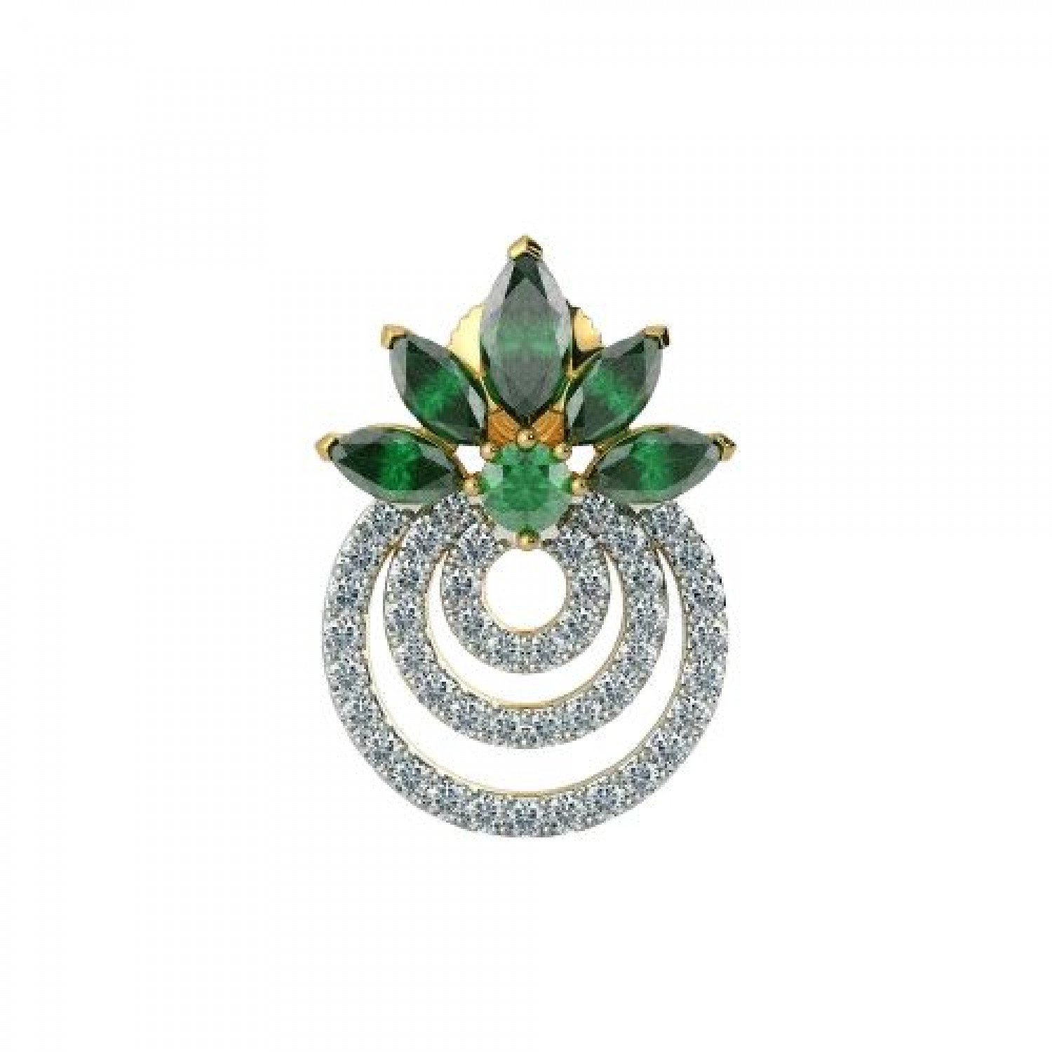 Fringe Diamond Earrings