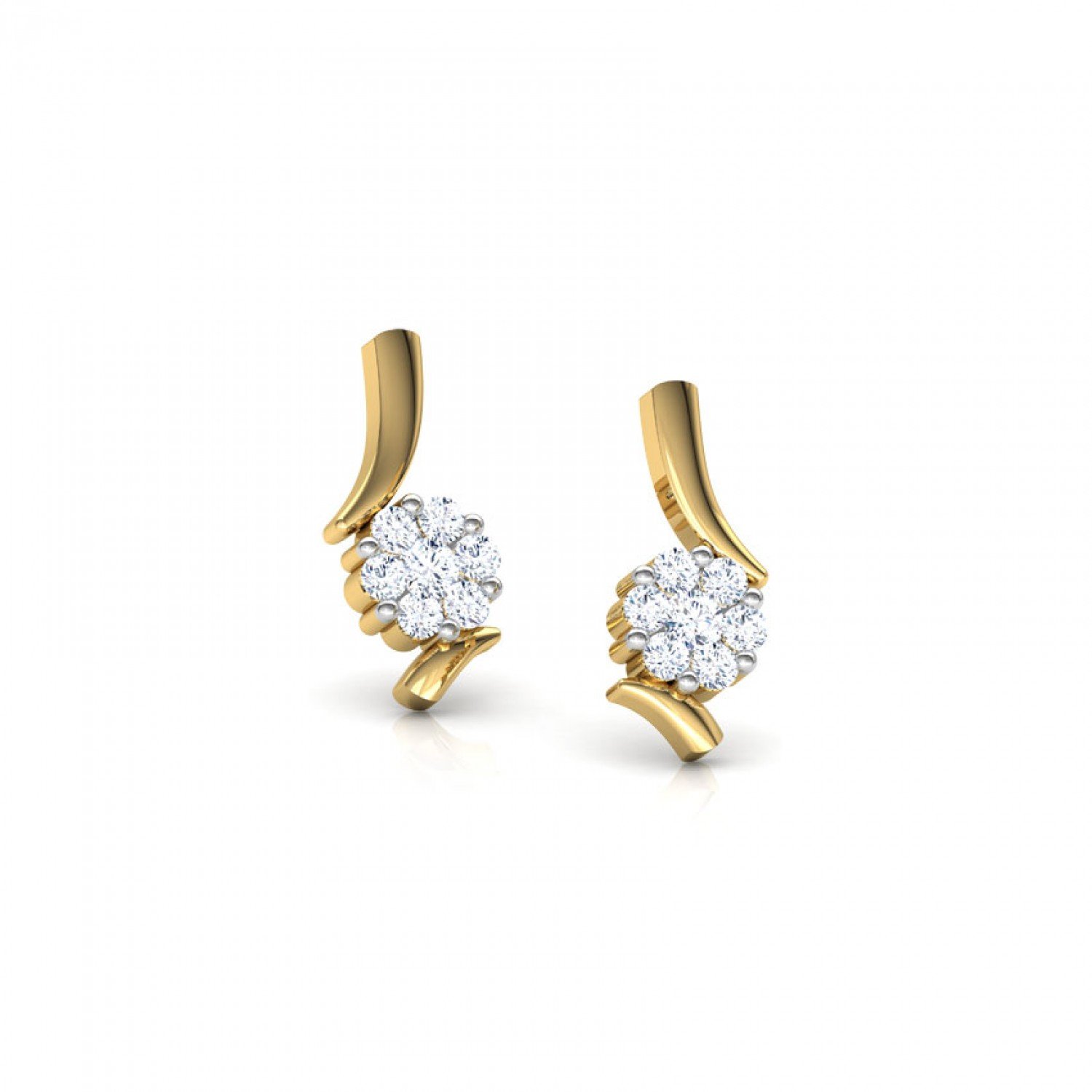 Jester Diamond Earrings