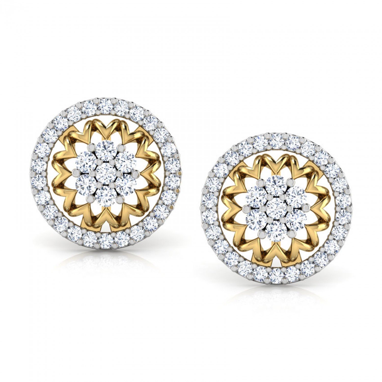 Absinthe Daimond Earrings