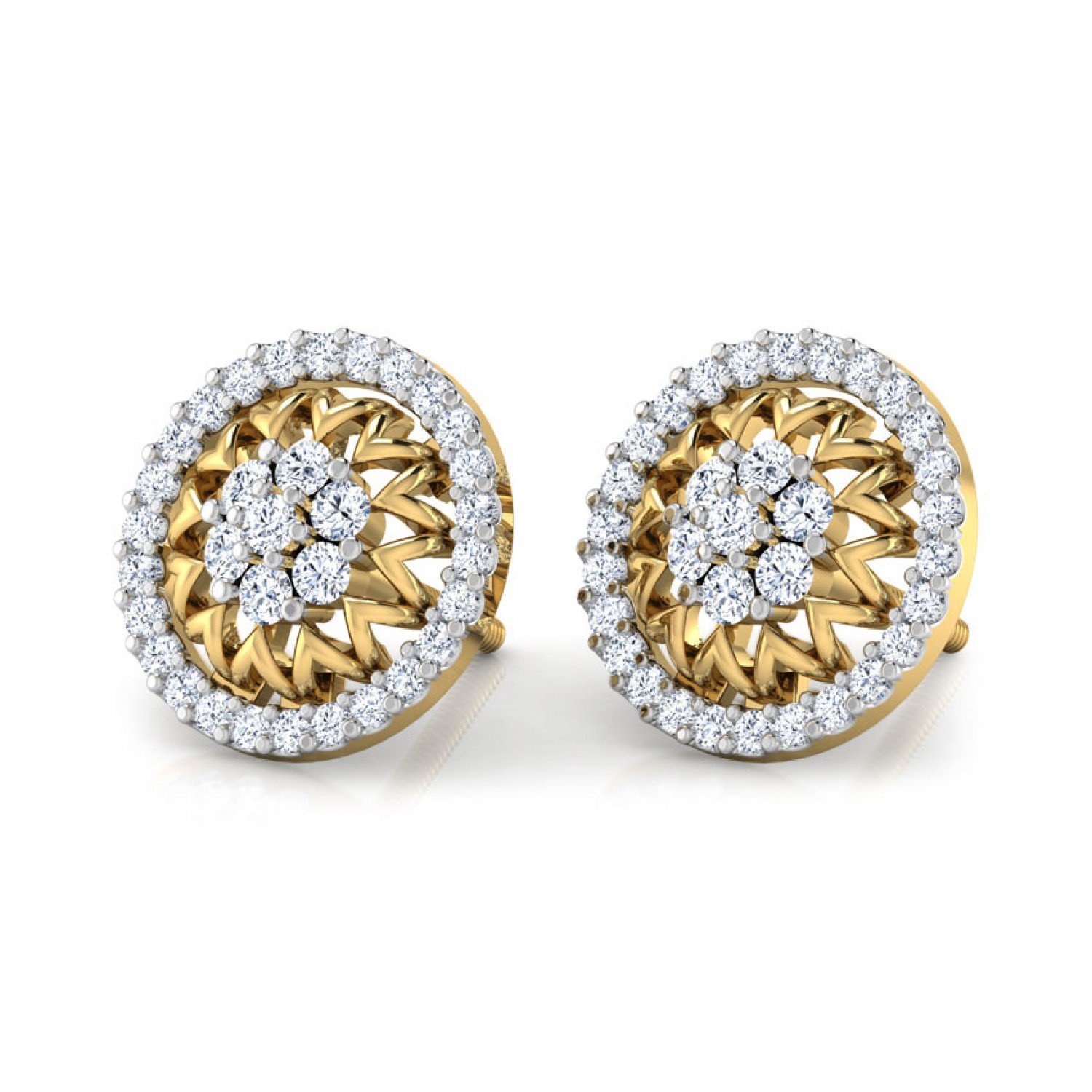 Absinthe Daimond Earrings