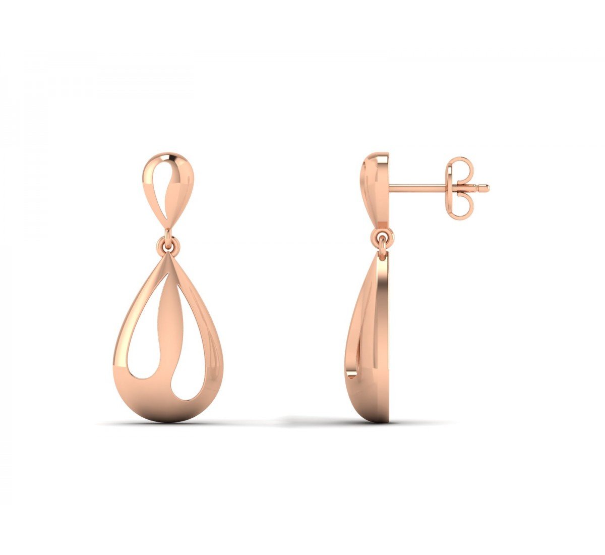 Celestia Fadona Gold Earrings