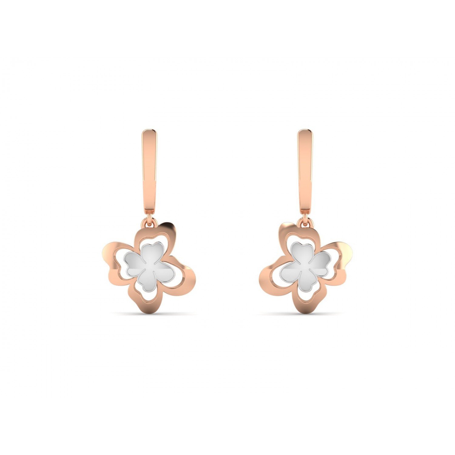 Essenceize Aztec Gold Earrings