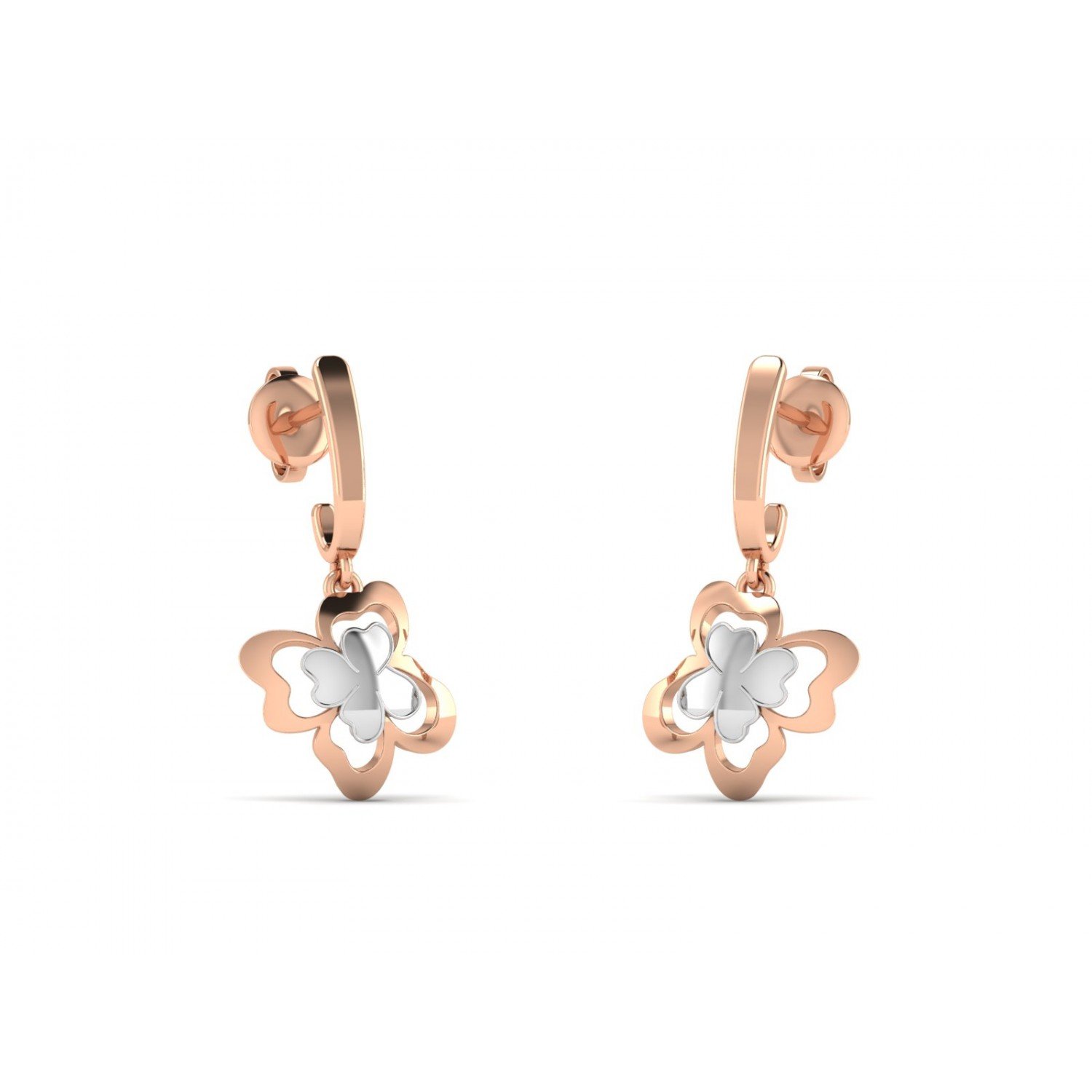 Essenceize Aztec Gold Earrings