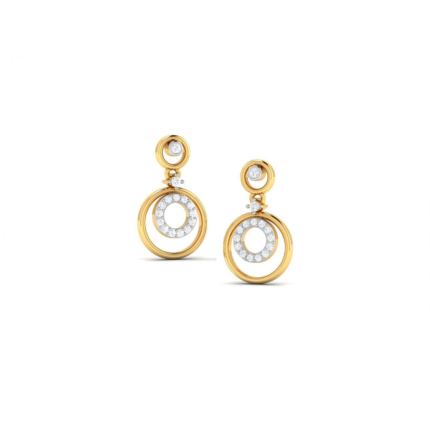Mirth Phlox Diamond Earrings