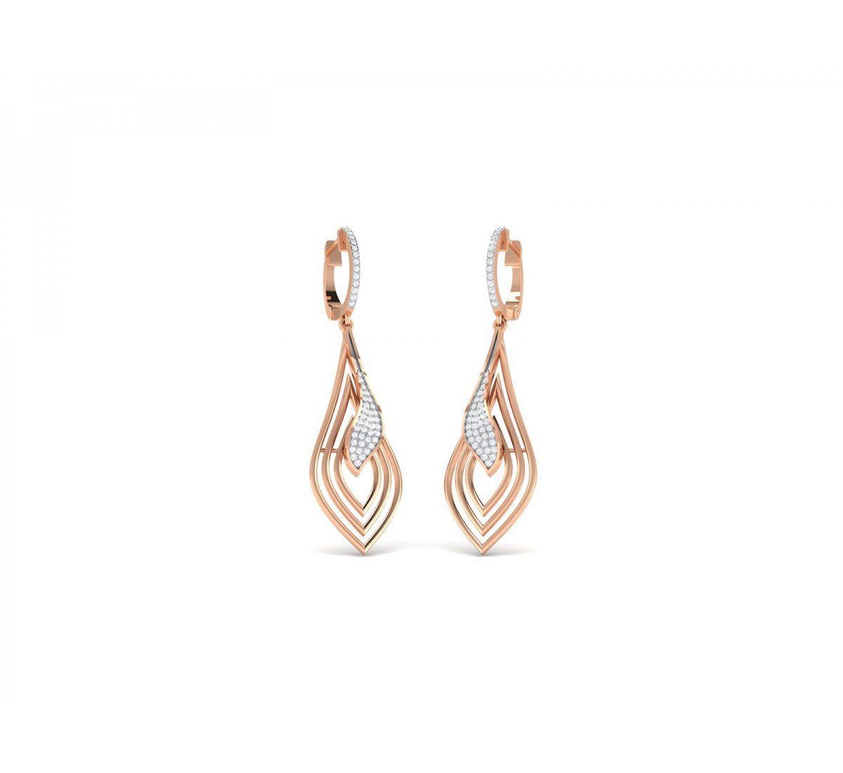 Trinity Elavra Diamond Earrings