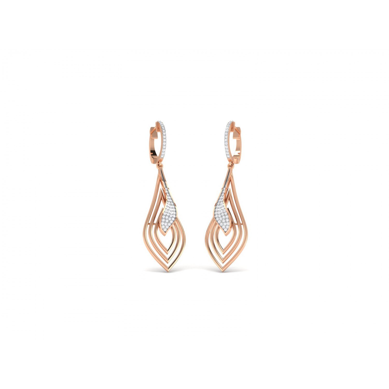 Trinity Elavra Diamond Earrings