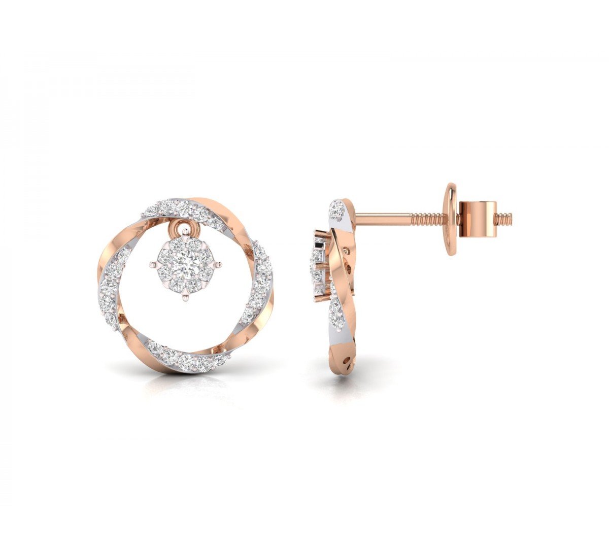 Eternity Diamond Earrings