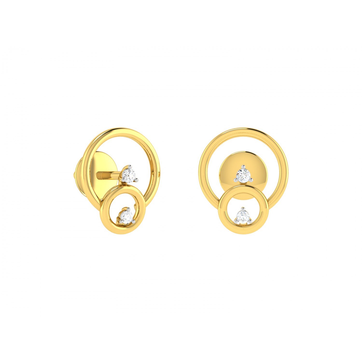 Quiver Diamond Earrings