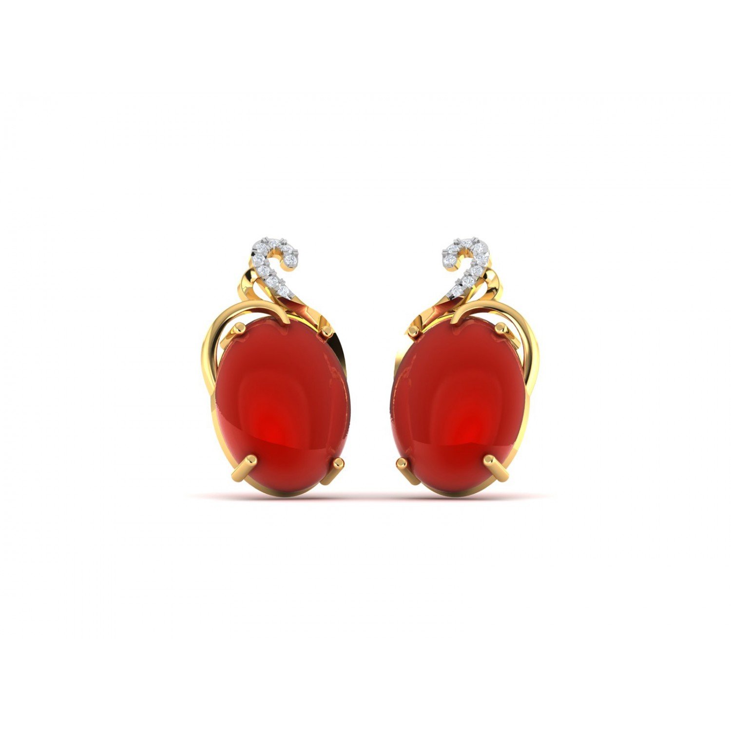 Piquant Diamond Earrings