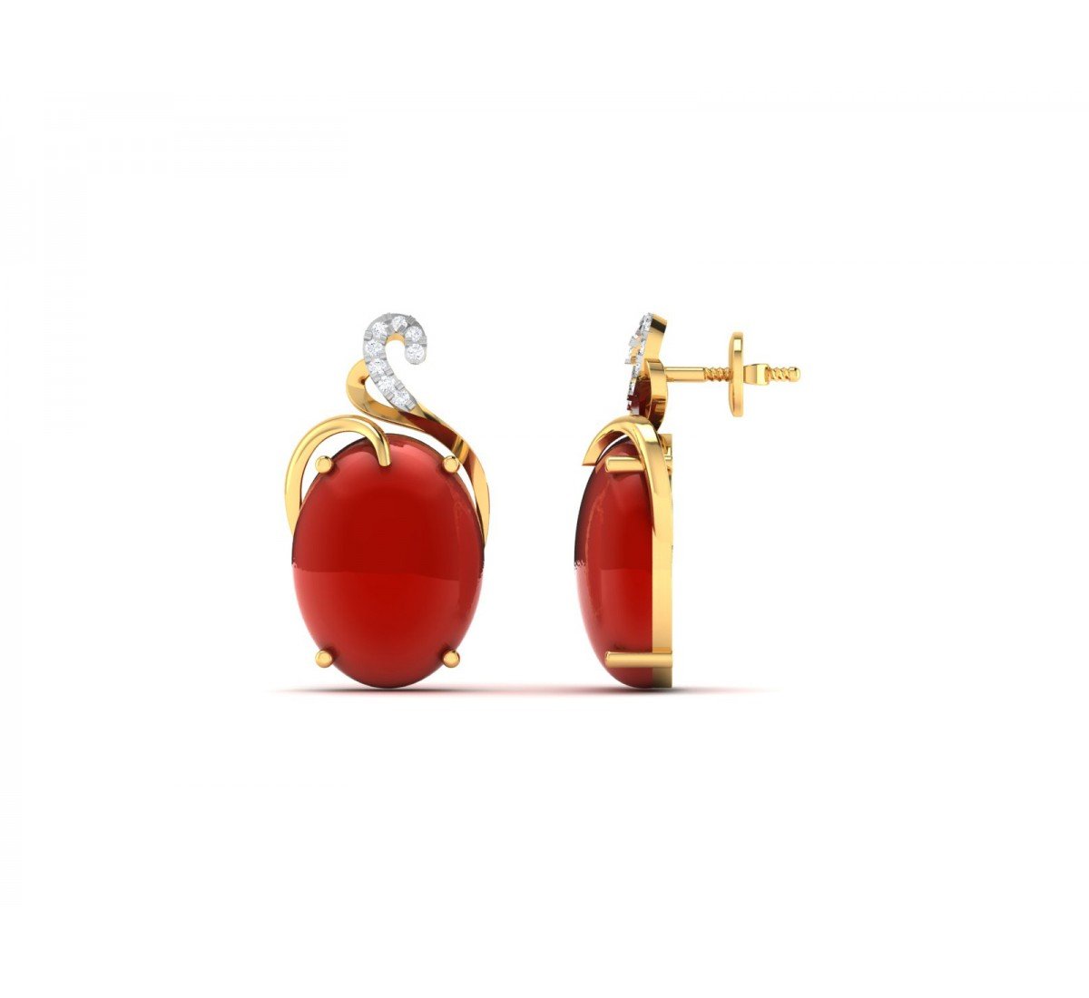 Piquant Diamond Earrings