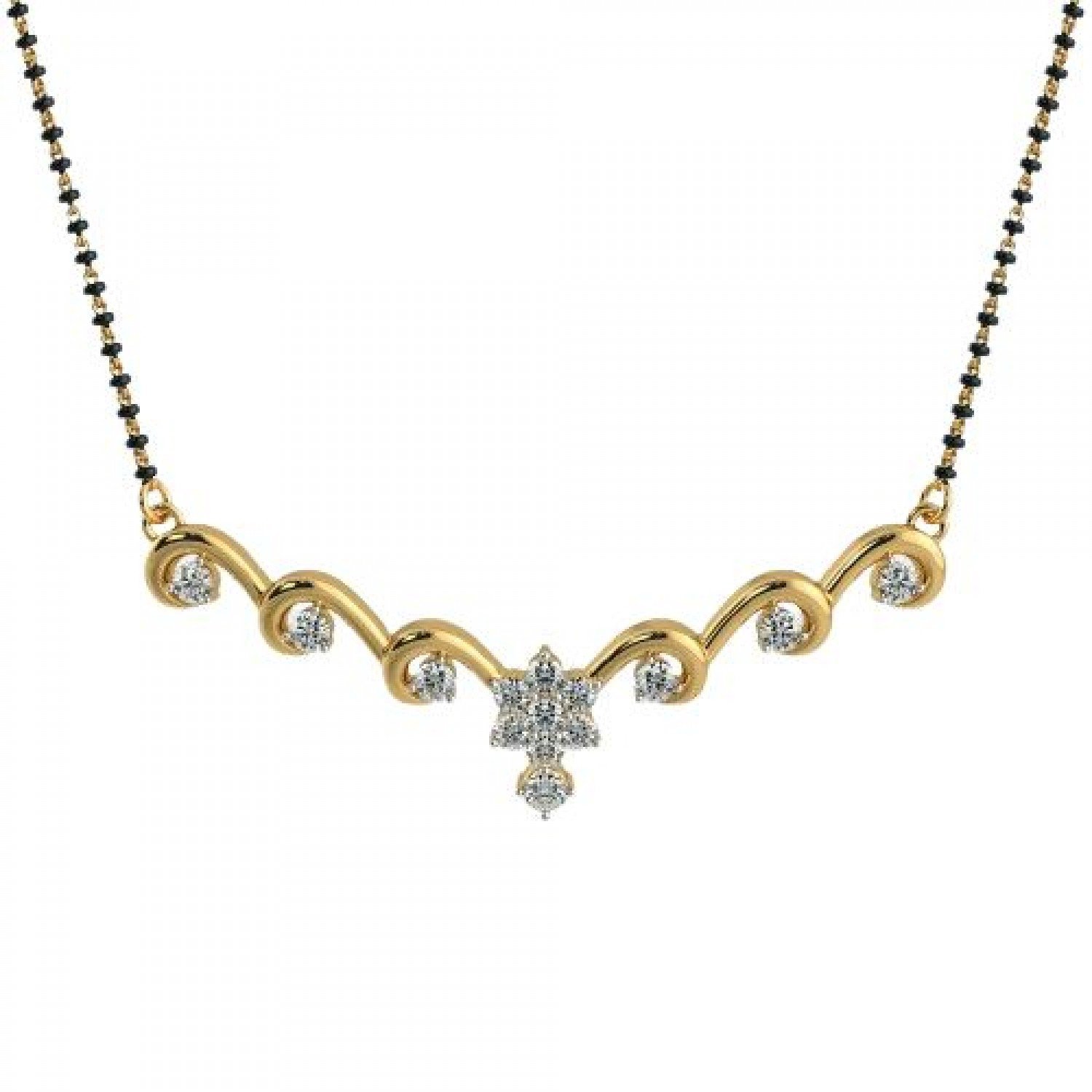 Lustrara Diamond Mangalsutra