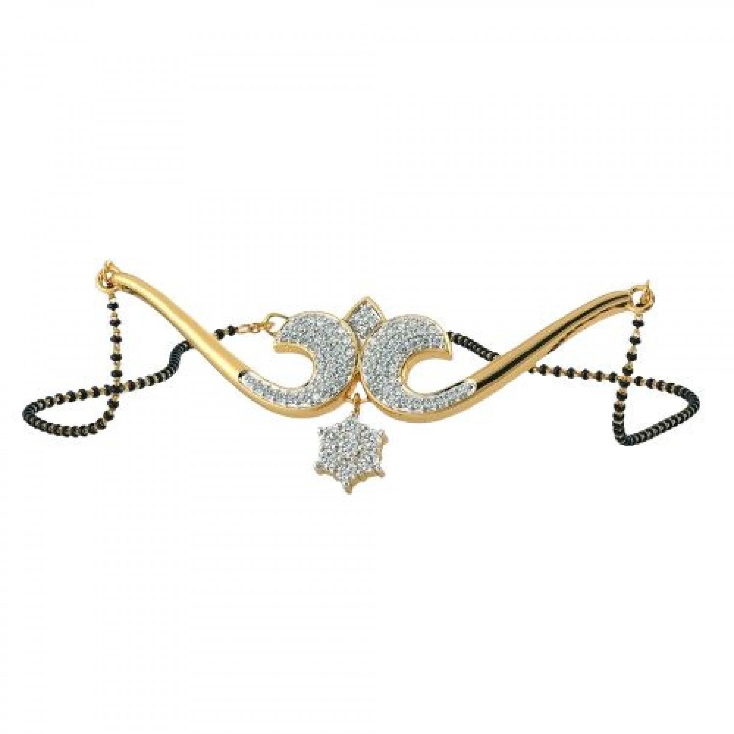 Jocular Diamond Mangalsutra