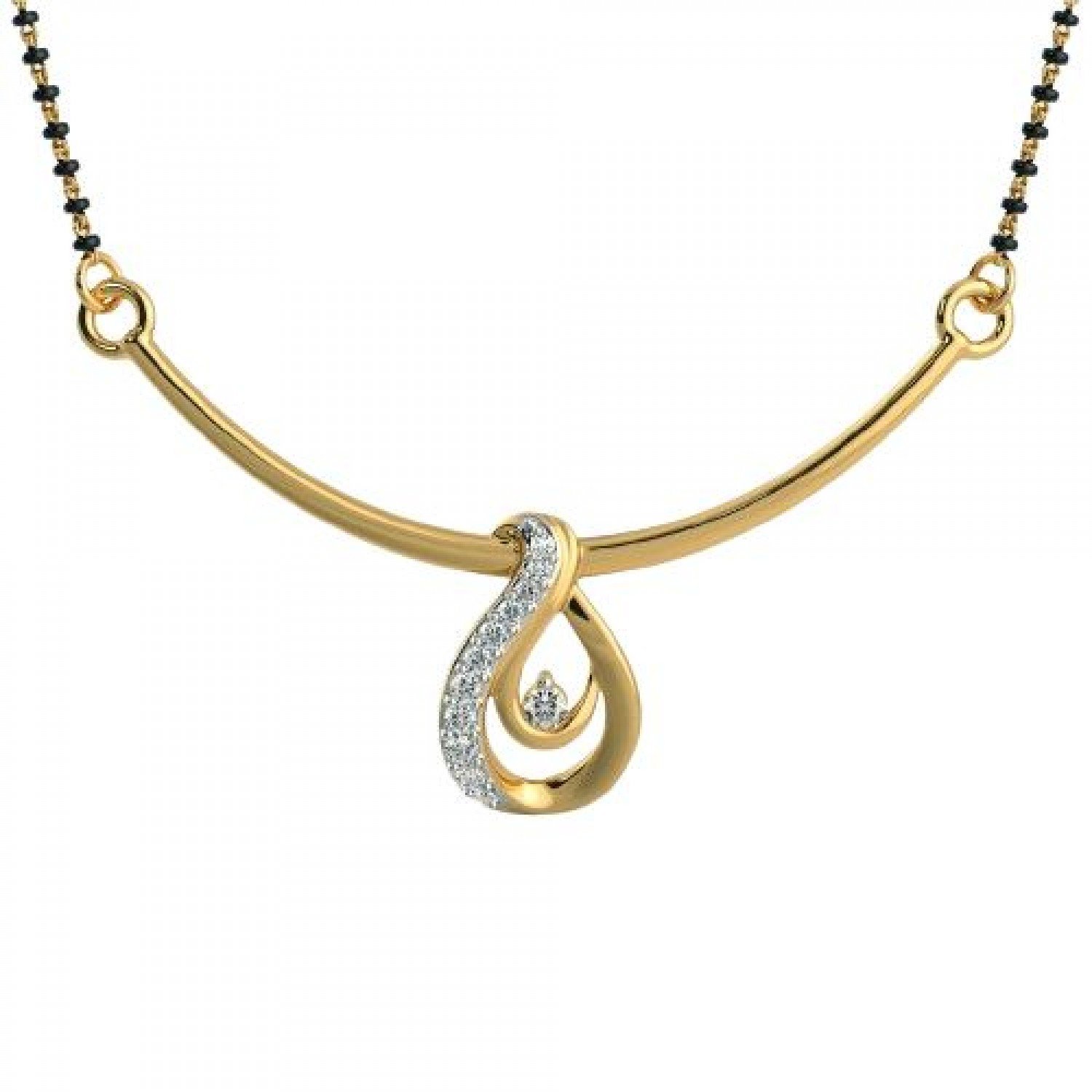 Jivey Diamond Mangalsutra