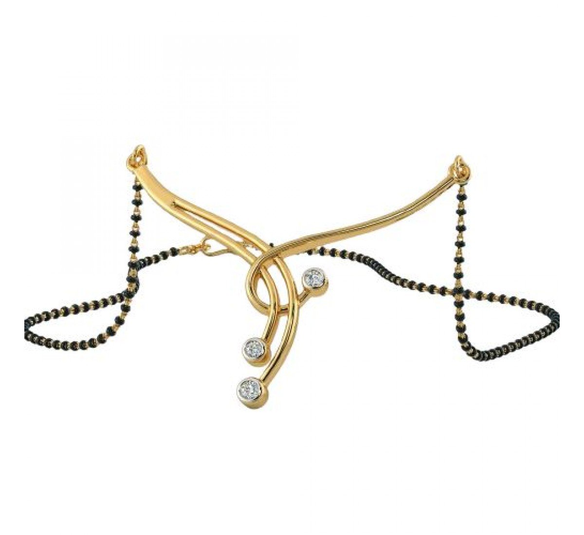Radiantix Cross Diamond Mangalsutra